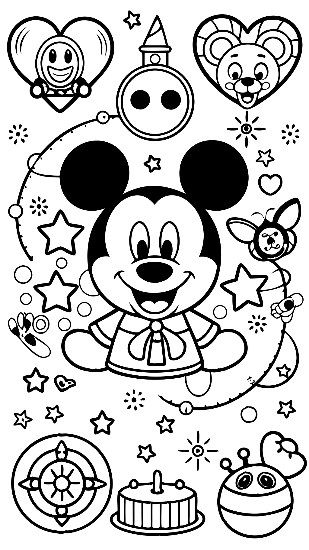 free coloring pages printable disney